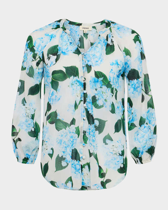 Teagan Dolman-Sleeve Blous